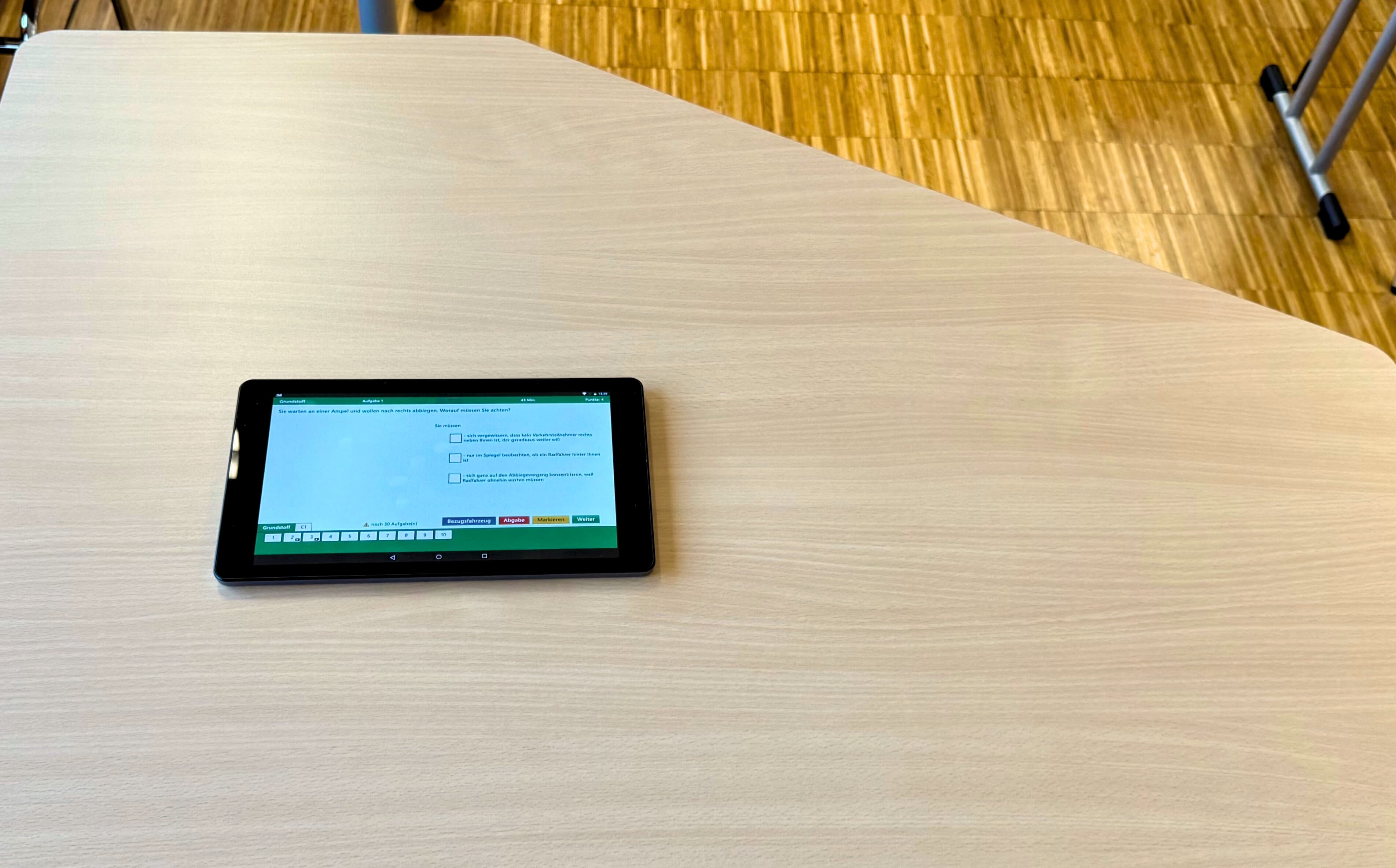 Anmeldung zur Theorieprüfung am 17.12.2025